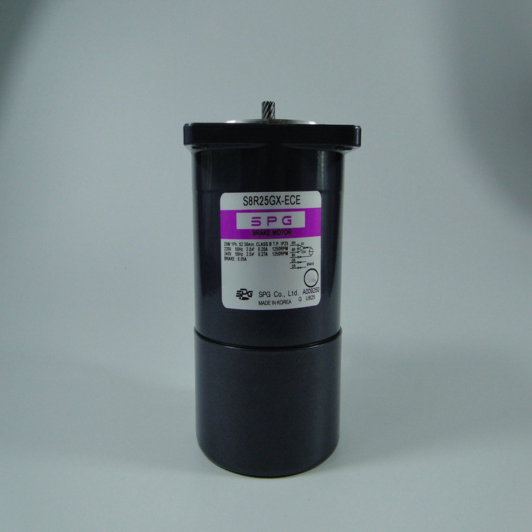 韩国SPG马达 韩国SPG型号S8R25GX-ECE 电磁刹车马达
